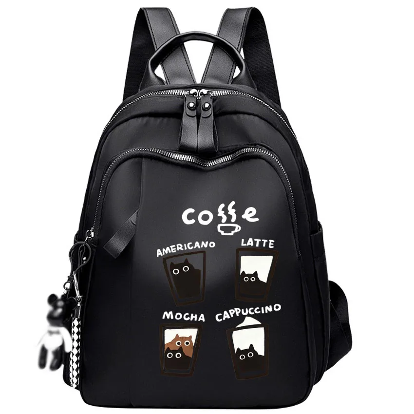 Рюкзак для путешествий, сумка на два плеча, кремово-кофейный цвет, с принтом кота, модная дорожная школьная сумка, женская многофункциональная сумка
Рюкзак для путешествий, сумка на два плеча, кремово-кофейный цвет, с принтом кота, модная дорожная школьная сумка, женская многофункциональная сумка