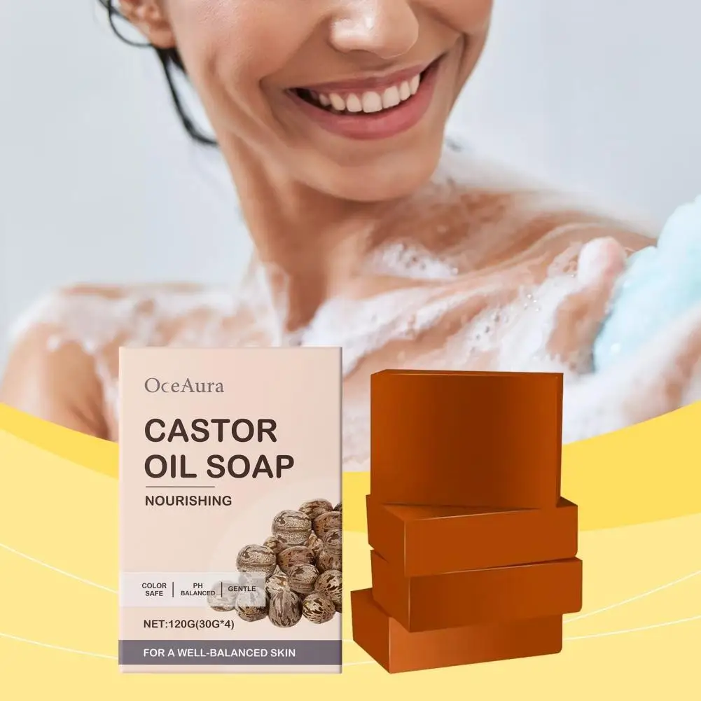 Castor Oil Bath Soap For Dark Spot Deep Cleaning Whitening Smoothing Skin Facial Body Natural Handmade Soap For Men And Women
Castor Oil Bath Soap For Dark Spot Deep Cleaning Whitening Smoothing Skin Facial Body Natural Handmade Soap For Men And Women