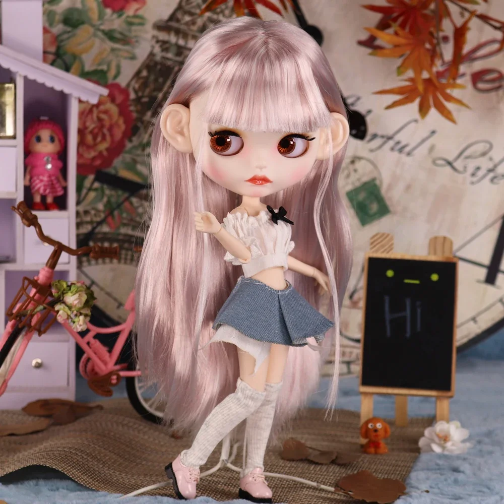 ICY DBS Blyth Кукла Досуг Девушка Совместное Тело Белая Кожа Матовое Лицо 1/6 BJD Neo Ob24 Аниме Девушка 
ICY DBS Blyth Кукла Досуг Девушка Совместное Тело Белая Кожа Матовое Лицо 1/6 BJD Neo Ob24 Аниме Девушка