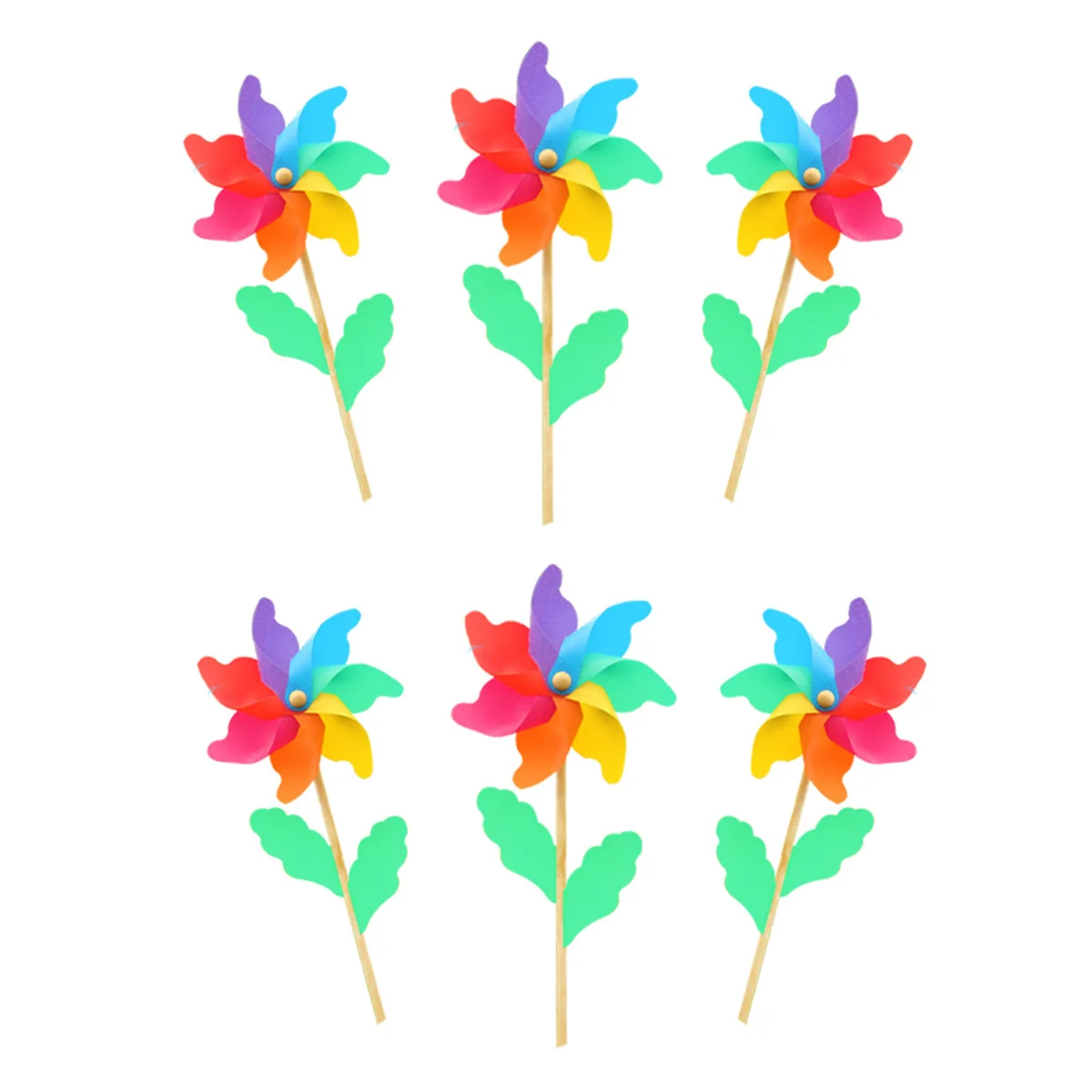 6 Pcs Windmill Ornaments for Kids Pinwheels Toy Garden Windmills Pvc The Yard Child
6 Pcs Windmill Ornaments for Kids Pinwheels Toy Garden Windmills Pvc The Yard Child