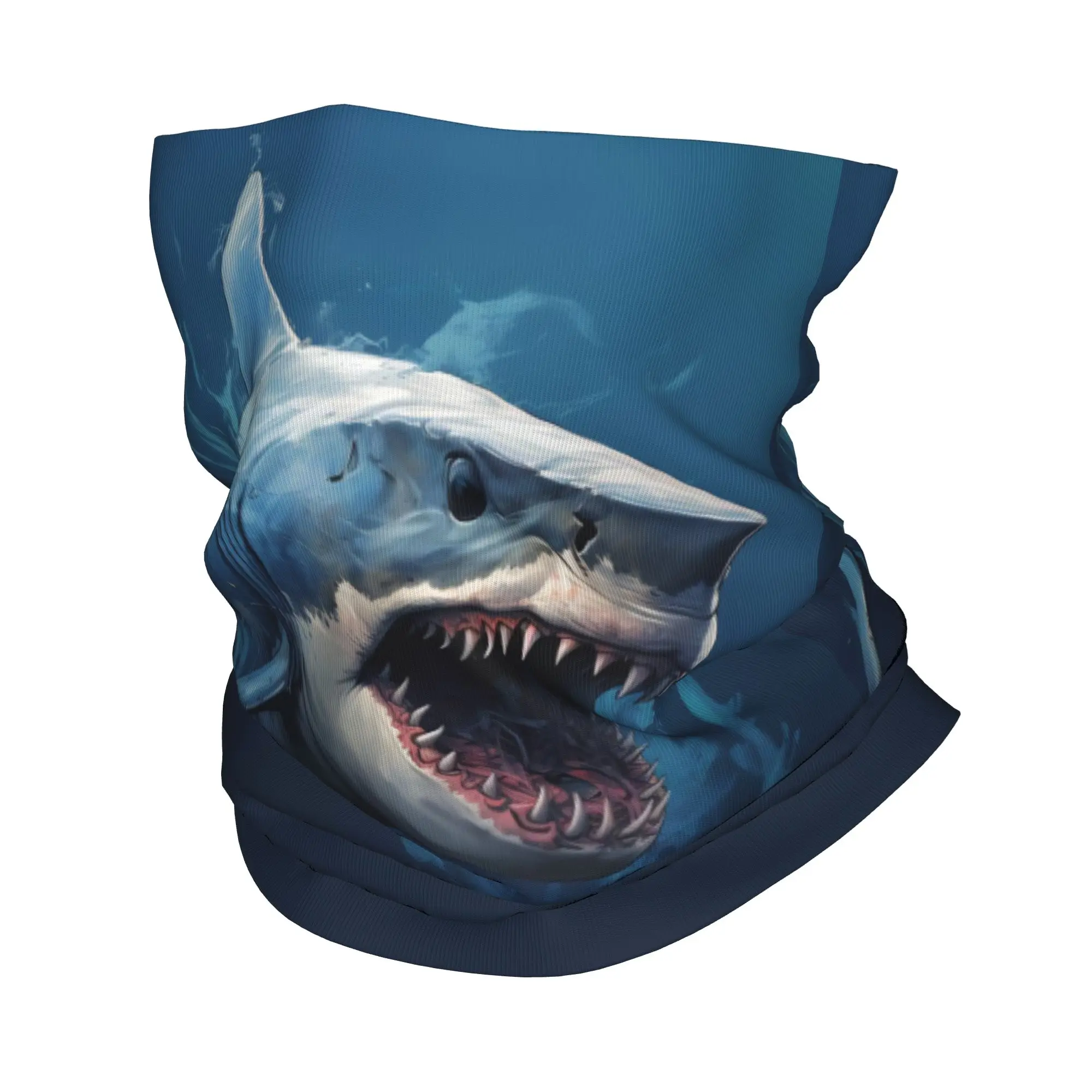 Fierce Shark Bandana Neck Gaiter Printed Wrap Scarf Multifunctional Cycling Scarf Outdoor Sports for Men Women Adult All Season
Fierce Shark Bandana Neck Gaiter Printed Wrap Scarf Multifunctional Cycling Scarf Outdoor Sports for Men Women Adult All Season