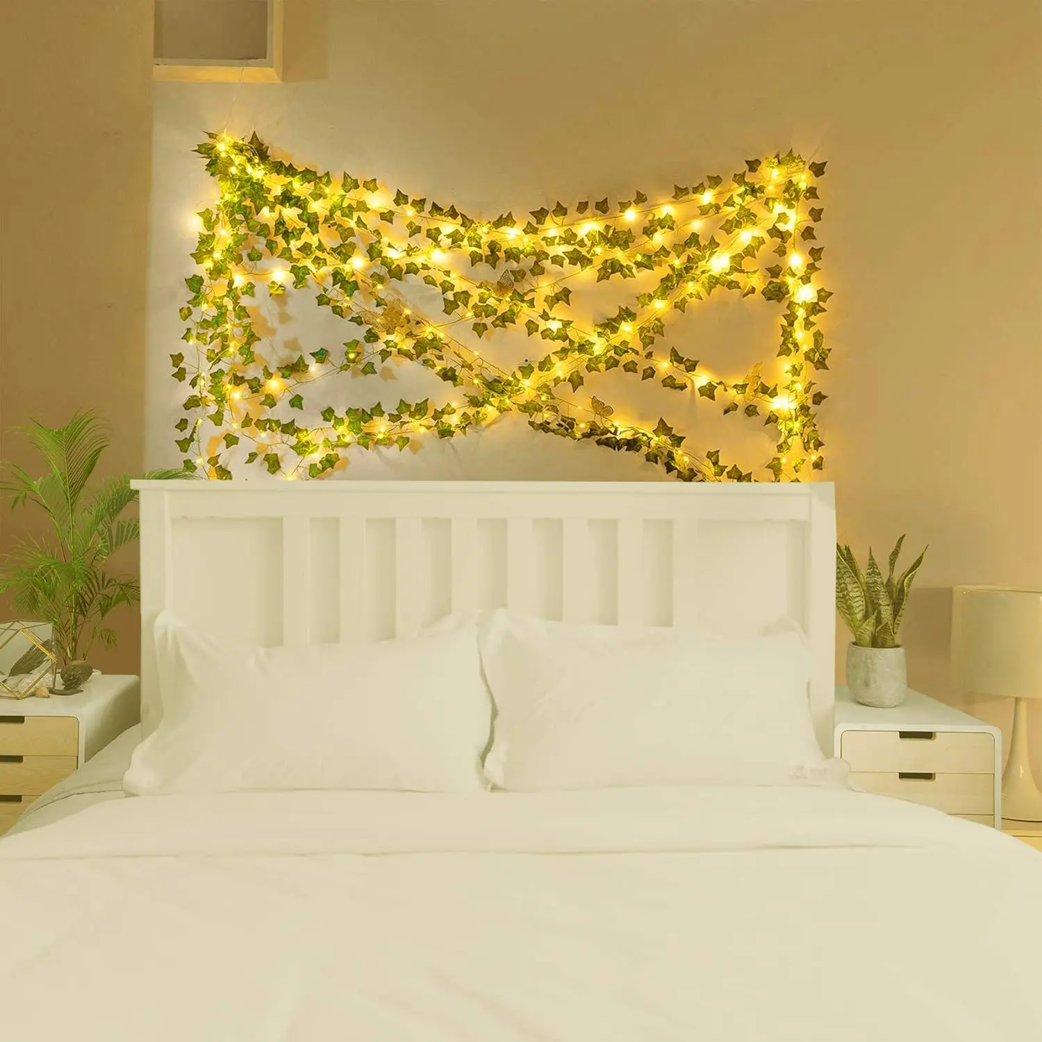 Battery Powered Green Leaf String Lights Artificial Vine Fairy Lights Christmas Tree Garland Light for Weeding Home Decoration
Battery Powered Green Leaf String Lights Artificial Vine Fairy Lights Christmas Tree Garland Light for Weeding Home Decoration