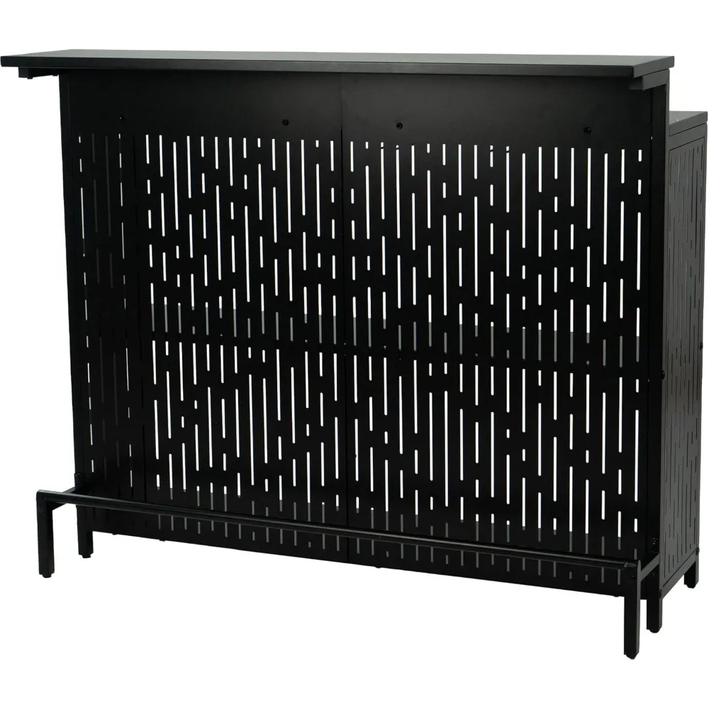 Bar Unit - Indoor Bars with Storage Cabinet and Shelves - Black Bar Unit for Kitchen Storage Organization for Home Bar Fur
Bar Unit - Indoor Bars with Storage Cabinet and Shelves - Black Bar Unit for Kitchen Storage Organization for Home Bar Fur