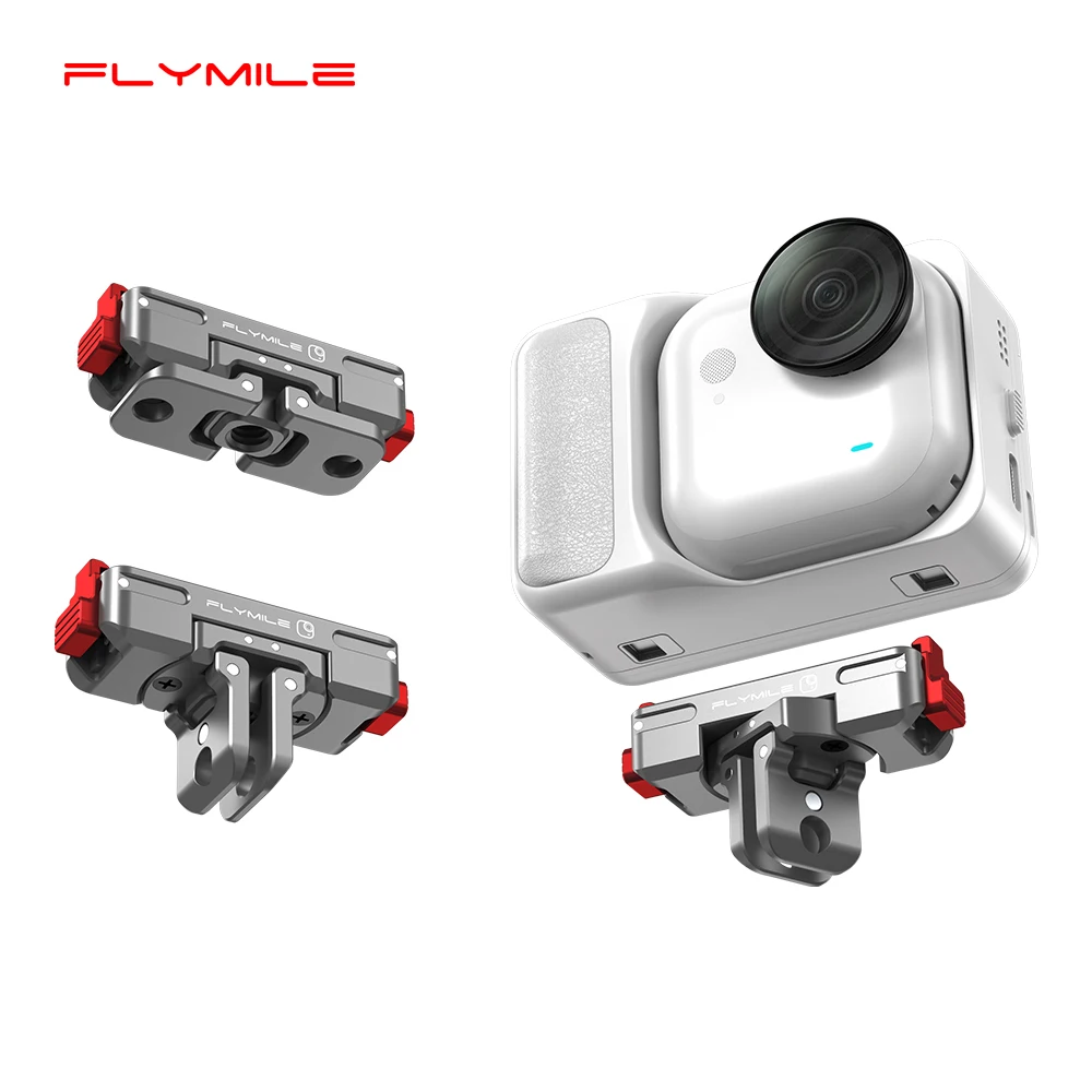 Быстросъемная база Flymile для Insta360 GO: магнитное поворотное крепление, металлический адаптер, складной дизайн
Быстросъемная база Flymile для Insta360 GO: магнитное поворотное крепление, металлический адаптер, складной дизайн