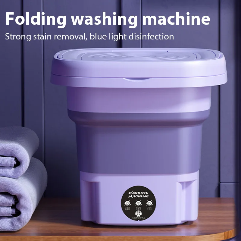 2025 Folding Washing Machine 8L Portable Mini Dehydratable Washing Machine for Socks Underwear Panties Dormitory Home Appliance
2025 Folding Washing Machine 8L Portable Mini Dehydratable Washing Machine for Socks Underwear Panties Dormitory Home Appliance