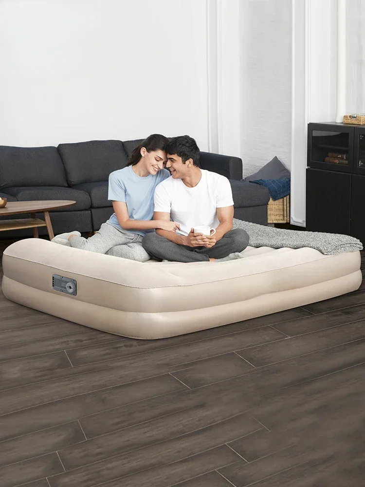 Household thickened double air cushion bed with built-in pump, inflatable bed, inflatable mattress, household air cushion bed
Household thickened double air cushion bed with built-in pump, inflatable bed, inflatable mattress, household air cushion bed