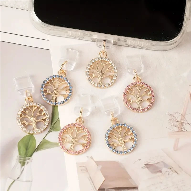Mobile Phone Dust Plug Hanging Pendant Beautiful Crystal Stone Tree Of Life Multiple Color Accessories Decoration For Iphone C
Mobile Phone Dust Plug Hanging Pendant Beautiful Crystal Stone Tree Of Life Multiple Color Accessories Decoration For Iphone C