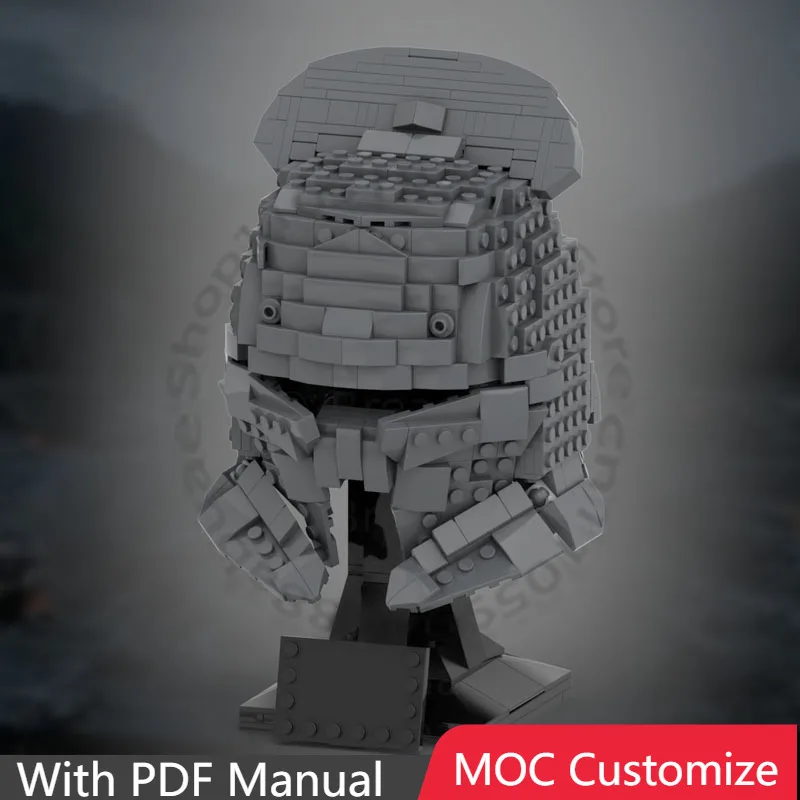 584 PCS Custom Helmet Model Uruk-hai Swordsman MOC Customize Modular Building Block Popular Model Brick DIY Assembly Toy Gift
584 PCS Custom Helmet Model Uruk-hai Swordsman MOC Customize Modular Building Block Popular Model Brick DIY Assembly Toy Gift