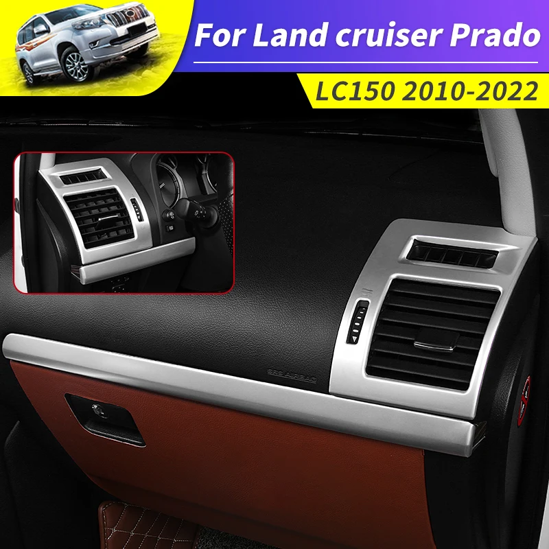 For 2010-2021 Toyota Land Cruiser Prado 150 LC150 FJ150 Interior Modification Air Conditioner Air Vent Decoration Accessories
For 2010-2021 Toyota Land Cruiser Prado 150 LC150 FJ150 Interior Modification Air Conditioner Air Vent Decoration Accessories