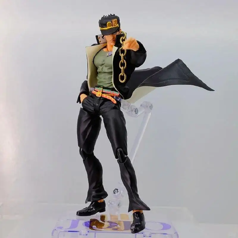 Коллекционная аниме-фигурка Bandai S.H.Figuarts Джотаро Куджо из «Невероятных приключений ДжоДжо: Stardust Crusaders»
Коллекционная аниме-фигурка Bandai S.H.Figuarts Джотаро Куджо из «Невероятных приключений ДжоДжо: Stardust Crusaders»