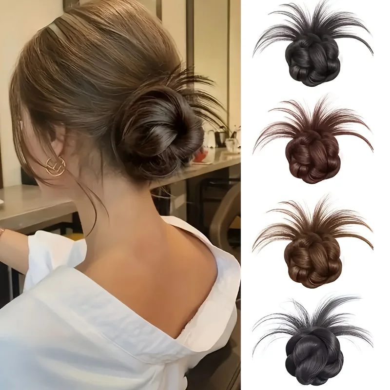 Синтетическая булочка для волос с фрикадельками, новая модная женская элегантная заколка с цветочным принтом, высокотемпературные пластиковые аксессуары для волос
Синтетическая булочка для волос с фрикадельками, новая модная женская элегантная заколка с цветочным принтом, высокотемпературные пластиковые аксессуары для волос