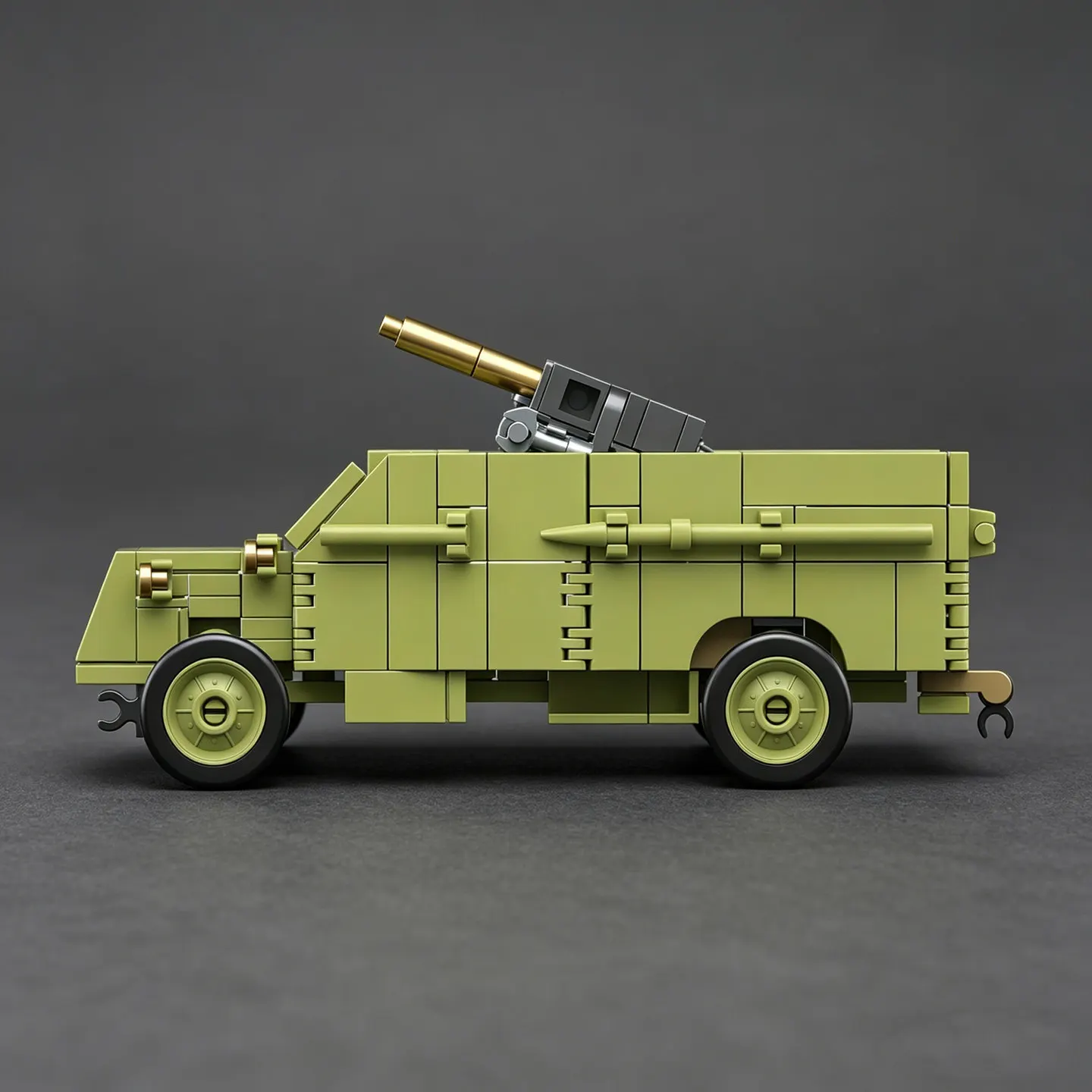 MOC Figurine ARMOURED AA LORRY: Armored Anti-Aircraft Truck Building Blocks Battlefield 1 AA British Combat Vehicle Toy
MOC Figurine ARMOURED AA LORRY: Armored Anti-Aircraft Truck Building Blocks Battlefield 1 AA British Combat Vehicle Toy