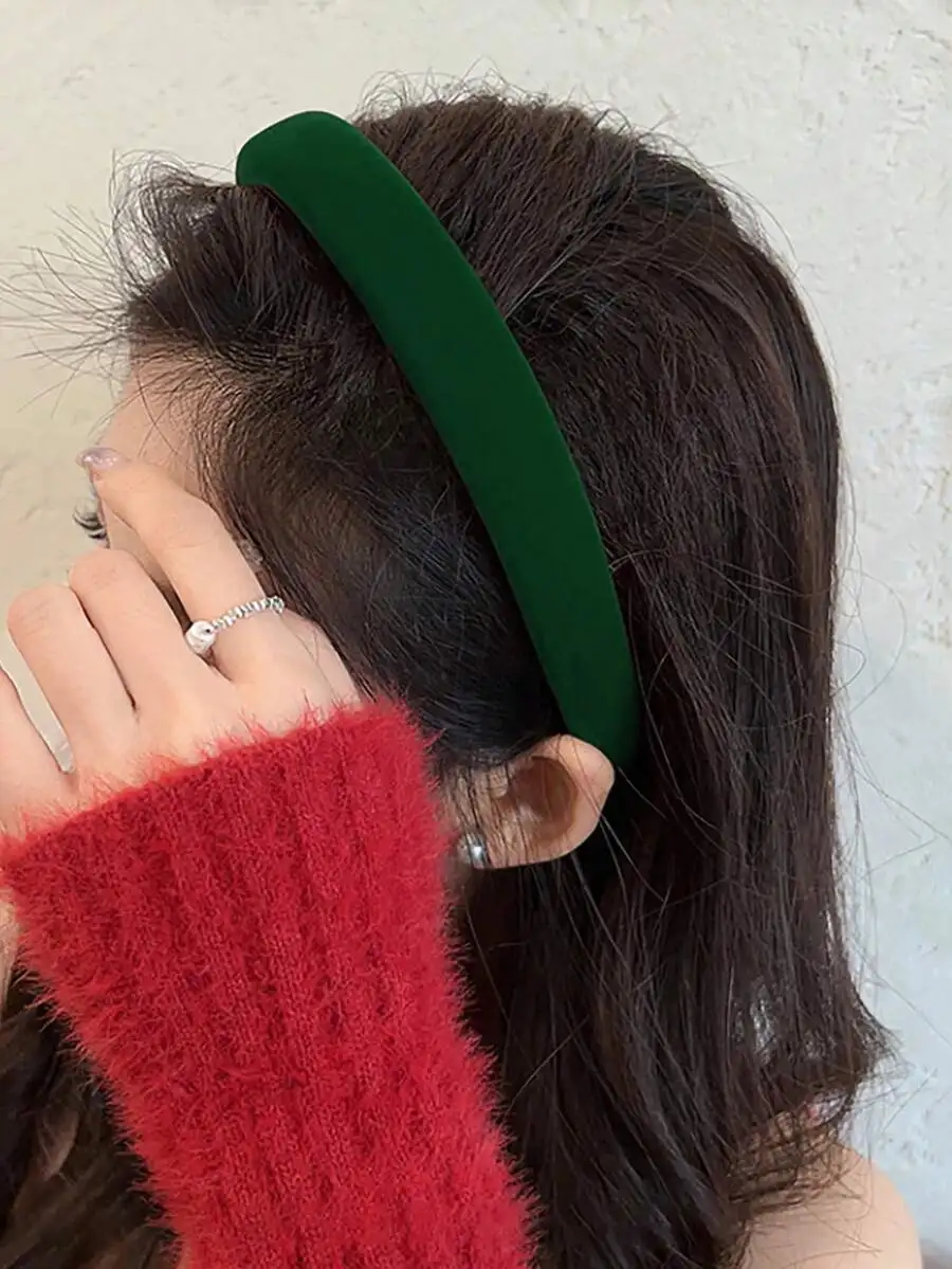 2cm Wide Women Flocked Crystal Headband Vintage Fashion Hair Accessory
2cm Wide Women Flocked Crystal Headband Vintage Fashion Hair Accessory