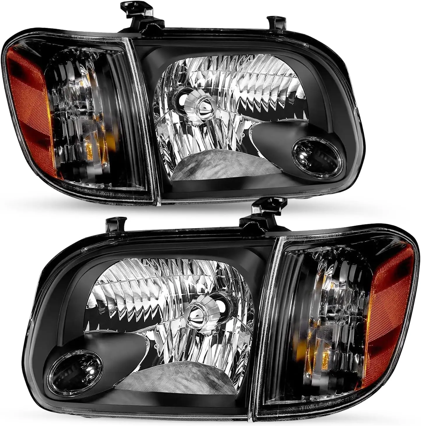 Фара в сборе для Tundra Double/Crew Cab 2005-2006, фары Sequoia 2005-2007 гг. с угловыми фарами, черный корпус с янтарным R
Фара в сборе для Tundra Double/Crew Cab 2005-2006, фары Sequoia 2005-2007 гг. с угловыми фарами, черный корпус с янтарным R
