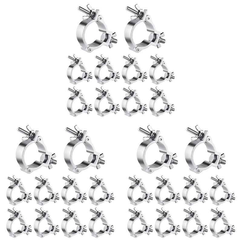 2025 New-30Pcs 2 Inch Truss O Clamps,Aluminum Stage Light Clamps For Truss,220LB LED Par Light Clamps For 48-51Mm OD Tube / Pipe
2025 New-30Pcs 2 Inch Truss O Clamps,Aluminum Stage Light Clamps For Truss,220LB LED Par Light Clamps For 48-51Mm OD Tube / Pipe