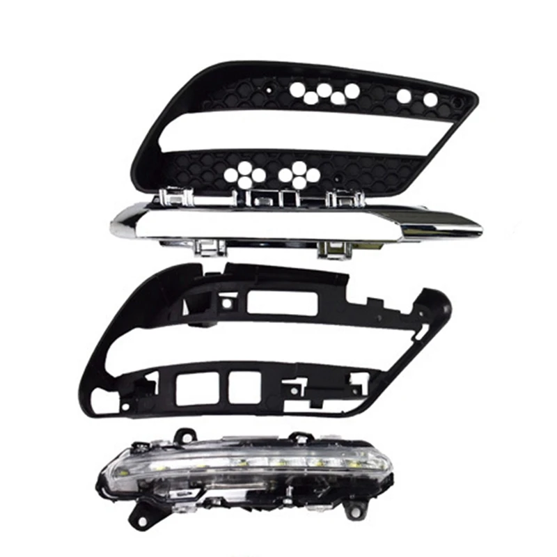 For Mercedes Benz C Class W204 2008-2011 Front LED Daytime Running Light Fog Lamp Grille Kit
For Mercedes Benz C Class W204 2008-2011 Front LED Daytime Running Light Fog Lamp Grille Kit