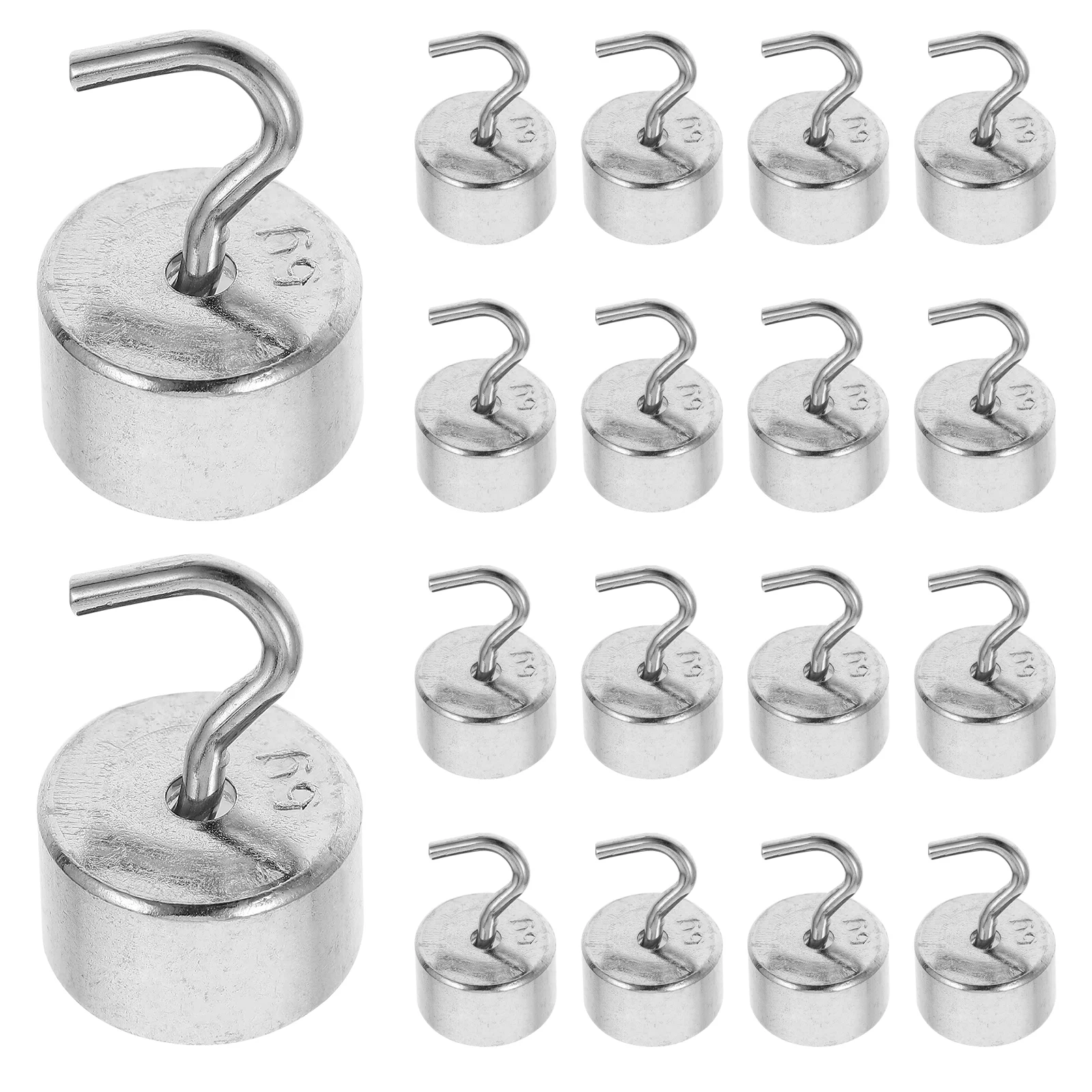 50 Pcs Experiment Equipment Laboratory Hook Weights Code Set Silver Chrome Plated Iron 5g
50 Pcs Experiment Equipment Laboratory Hook Weights Code Set Silver Chrome Plated Iron 5g