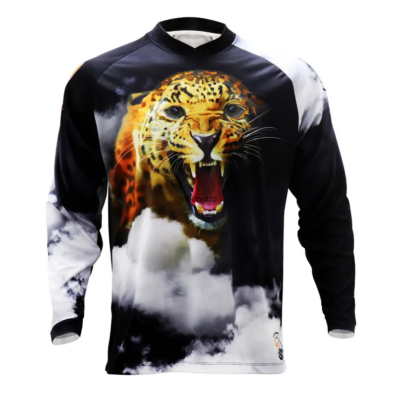2023 Men Cycling Downhill Jersey Quick Dry Leopard MTB Road Bike Shirts Mountain Bicycle Wear Maillot Ciclismo clothing
2023 Men Cycling Downhill Jersey Quick Dry Leopard MTB Road Bike Shirts Mountain Bicycle Wear Maillot Ciclismo clothing