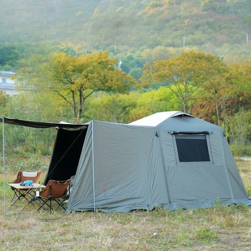 Солнцезащитные непромокаемые палатки для беседки, автоматические складные палатки для одной спальни, одна гостиная, ткань Оксфорд, товары для кемпинга на открытом воздухе
Солнцезащитные непромокаемые палатки для беседки, автоматические складные палатки для одной спальни, одна гостиная, ткань Оксфорд, товары для кемпинга на открытом воздухе