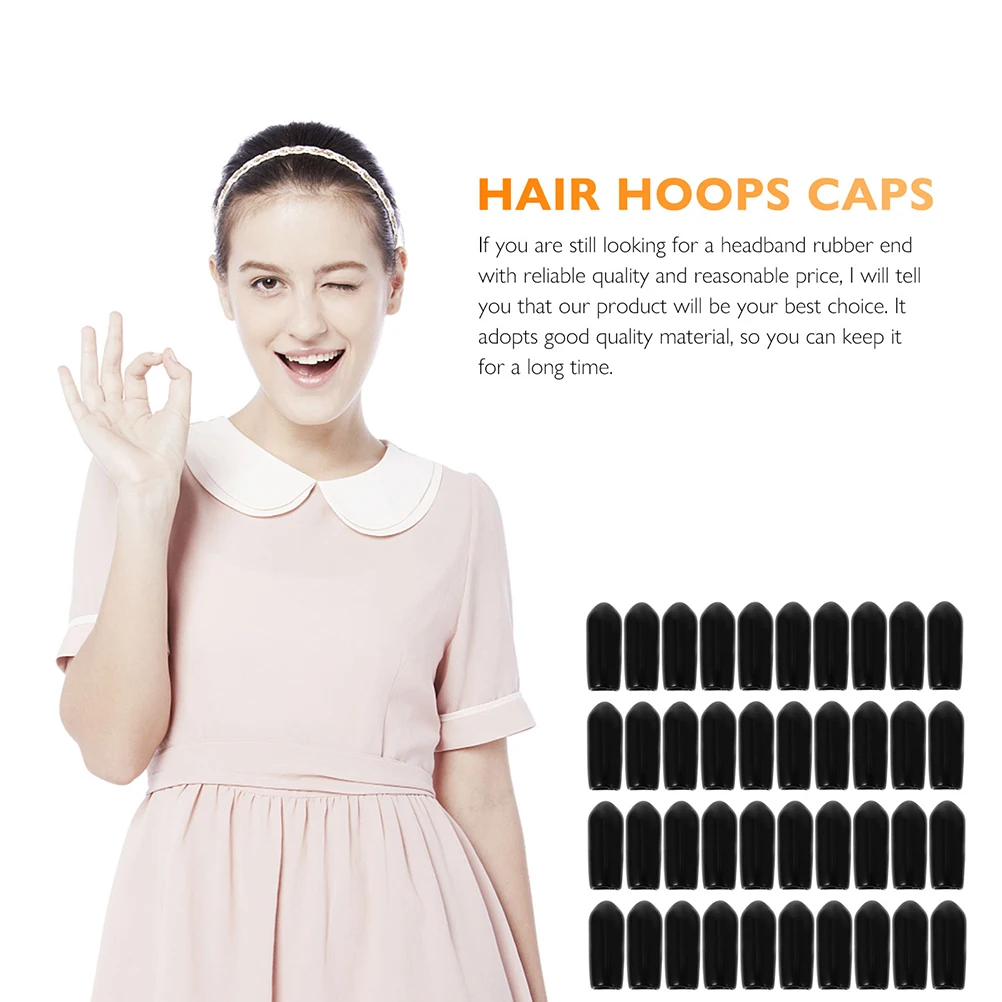 100pcs Headband Accessories Rubber Ends Comfortable Hair Bands Replacement Caps Round Covers Styling Hoops DIY
100pcs Headband Accessories Rubber Ends Comfortable Hair Bands Replacement Caps Round Covers Styling Hoops DIY