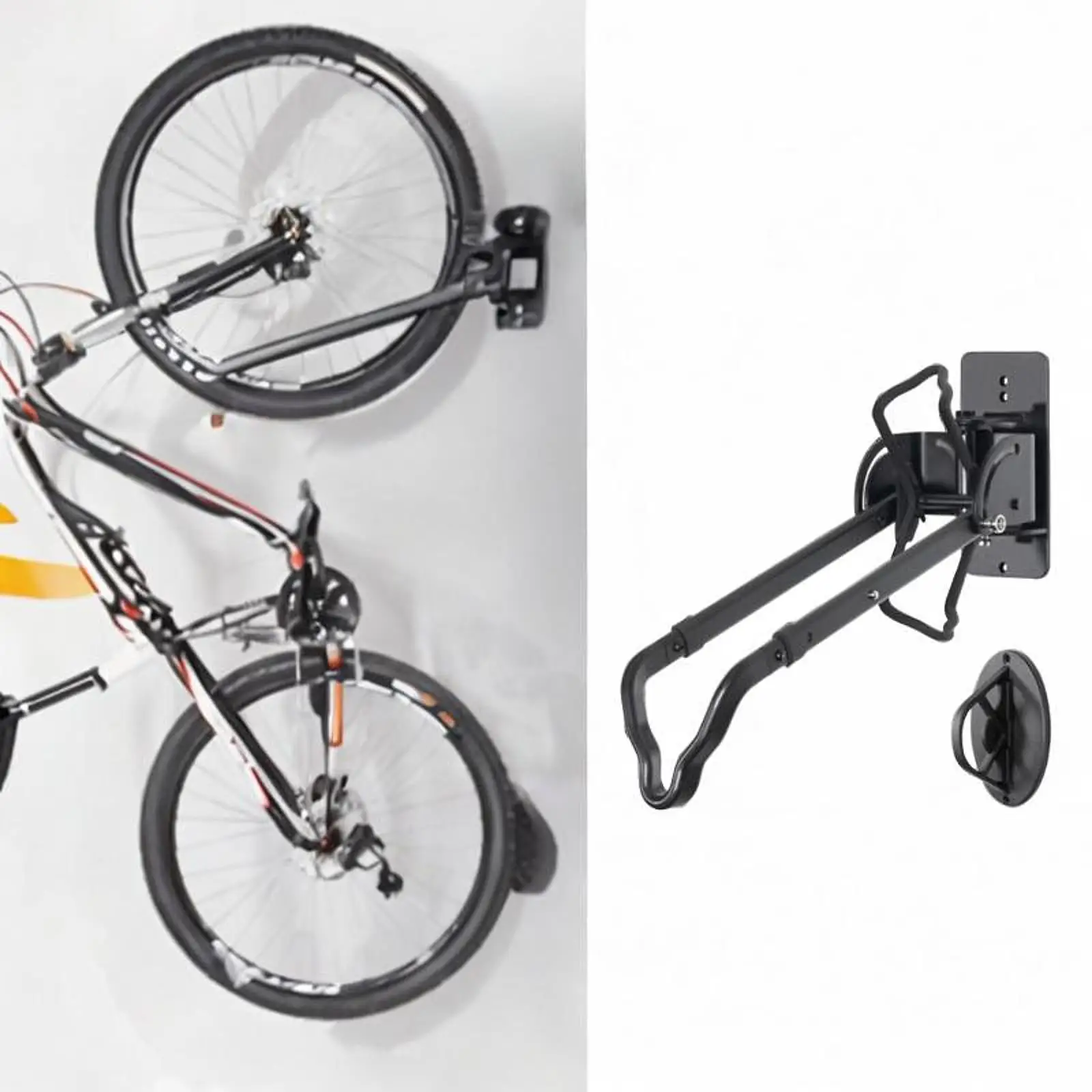 Indoor Bike Wall Mount Wall Hook Display Stand Vertical Swivel Sturdy Space Saving Bicycle Rack Holder for Garage Shops Home
Indoor Bike Wall Mount Wall Hook Display Stand Vertical Swivel Sturdy Space Saving Bicycle Rack Holder for Garage Shops Home