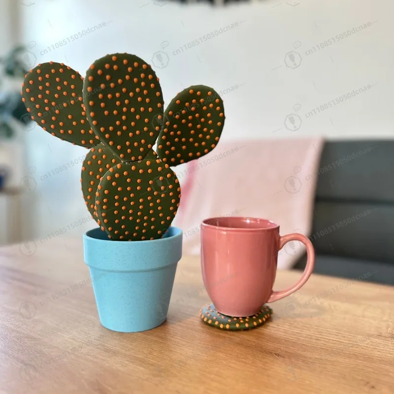 Cross-Border Bestseller Artificial Cactus Fun Coaster, Non-Slip Drink Mat Practical Indoor Desktop Decor Ornament
Cross-Border Bestseller Artificial Cactus Fun Coaster, Non-Slip Drink Mat Practical Indoor Desktop Decor Ornament