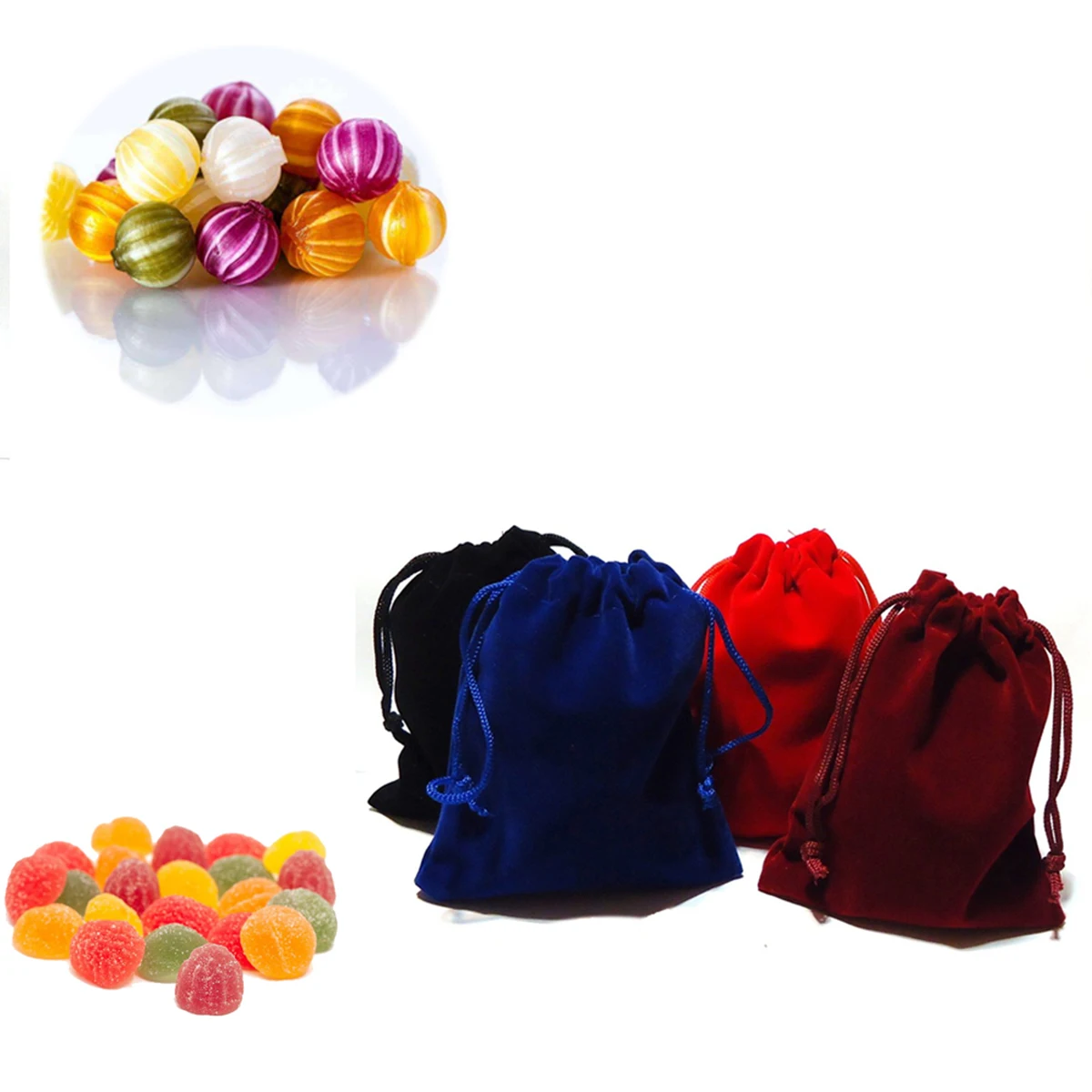 12pcs Flannel Drawstring Bag Gift Bags Candy Bags Jewelry Package Storage Pouch Storage Bag Organizer Bundle Pocket (Dark Red)
12pcs Flannel Drawstring Bag Gift Bags Candy Bags Jewelry Package Storage Pouch Storage Bag Organizer Bundle Pocket (Dark Red)