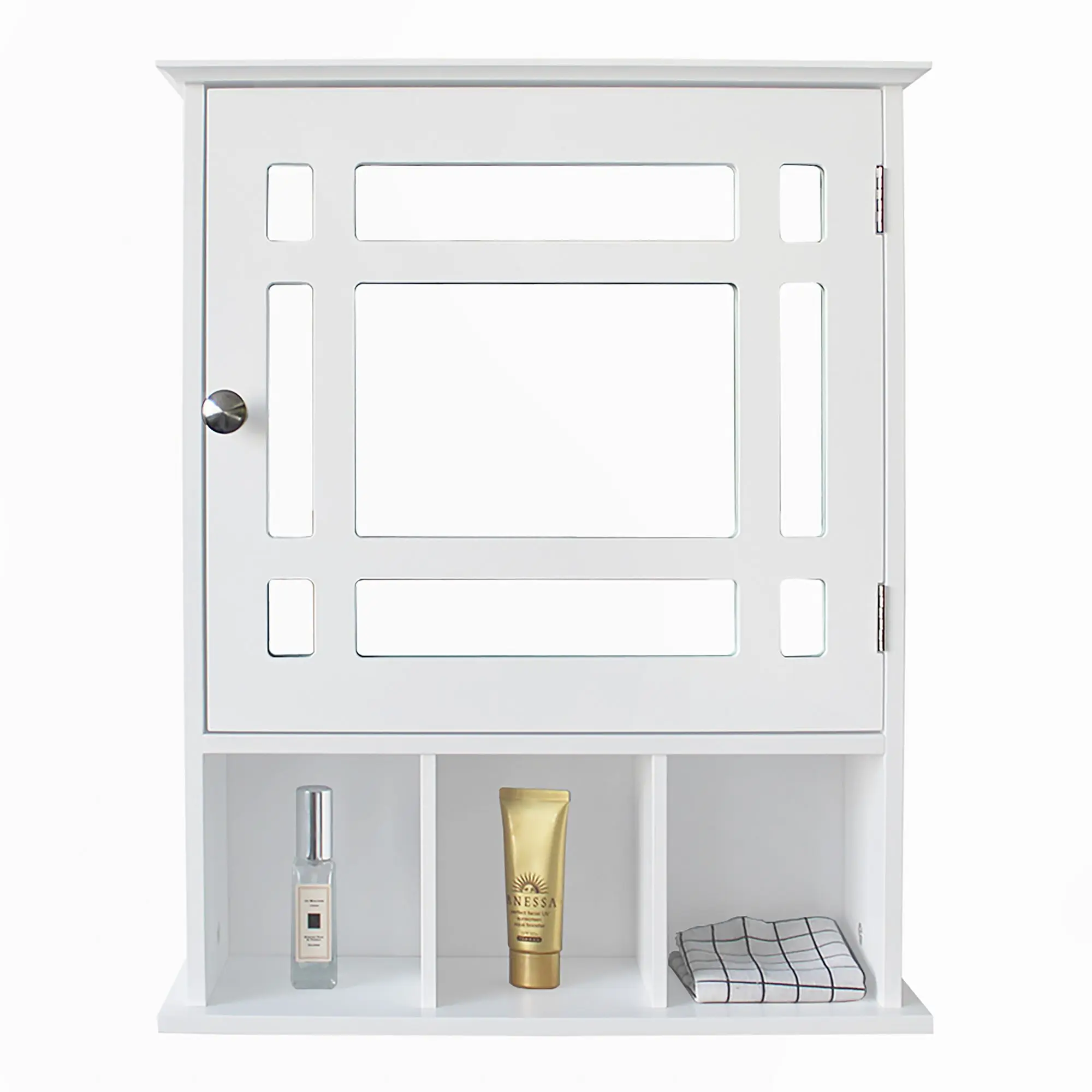 Single Door Three Compartment Storage Bathroom Cabinet ,With Glass Mirror Door, Three Compartment Storage Space,Bathroom Shelves
Single Door Three Compartment Storage Bathroom Cabinet ,With Glass Mirror Door, Three Compartment Storage Space,Bathroom Shelves