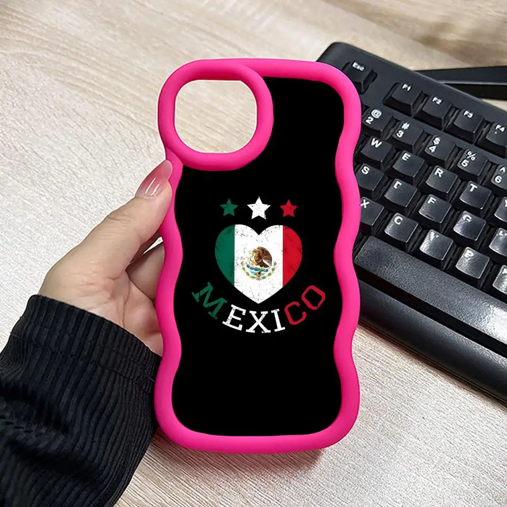 Mexico Flag Phone Case for iPhone 17 16 15 14 13 12 11 Air Pro Max Plus Red Soft TPU Wavy Edge Cover
Mexico Flag Phone Case for iPhone 17 16 15 14 13 12 11 Air Pro Max Plus Red Soft TPU Wavy Edge Cover