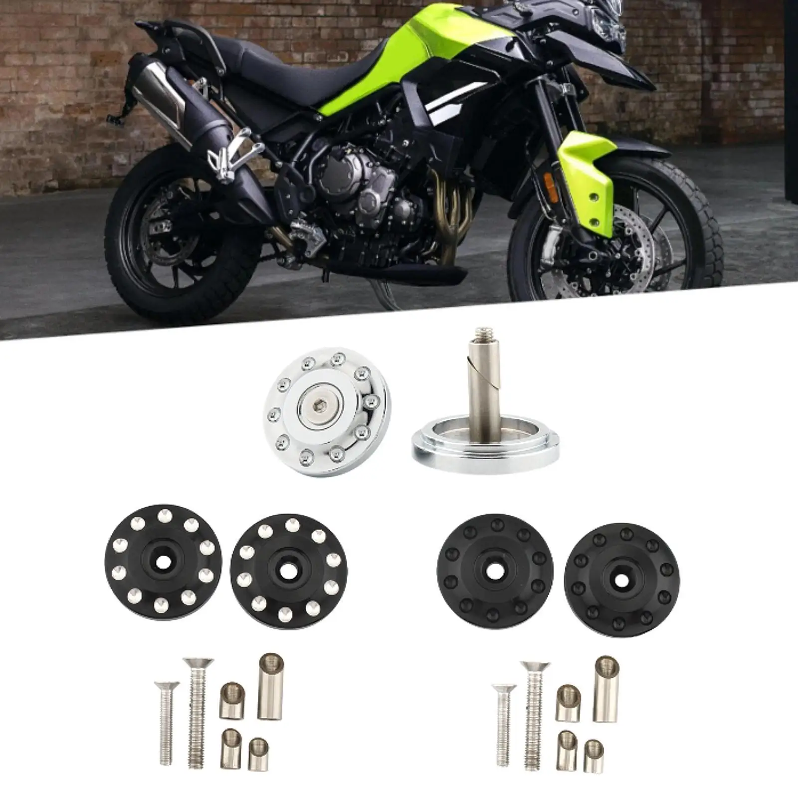 Frame Cap Motorcycle Frame Hole Plug Kit Decoration for Triumph Street Scrambler 17-24 Bonneville Bobber 17-24 Spare Parts
Frame Cap Motorcycle Frame Hole Plug Kit Decoration for Triumph Street Scrambler 17-24 Bonneville Bobber 17-24 Spare Parts
