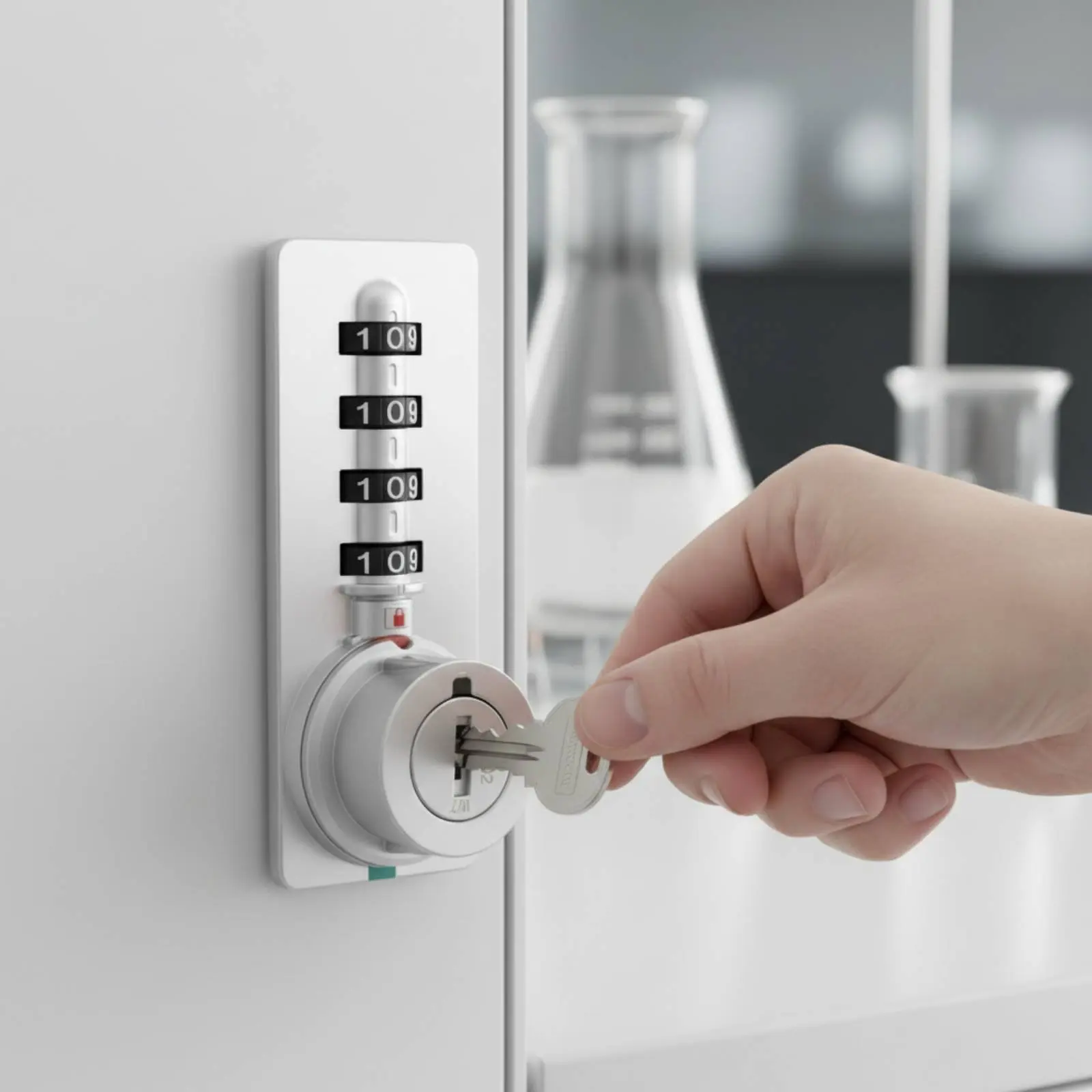 4-Digit Combination Cabinet Lock Long-Lasting Zinc Alloy Cabinet Lock Security Hardware Tamper Resistant Pick Proof
4-Digit Combination Cabinet Lock Long-Lasting Zinc Alloy Cabinet Lock Security Hardware Tamper Resistant Pick Proof