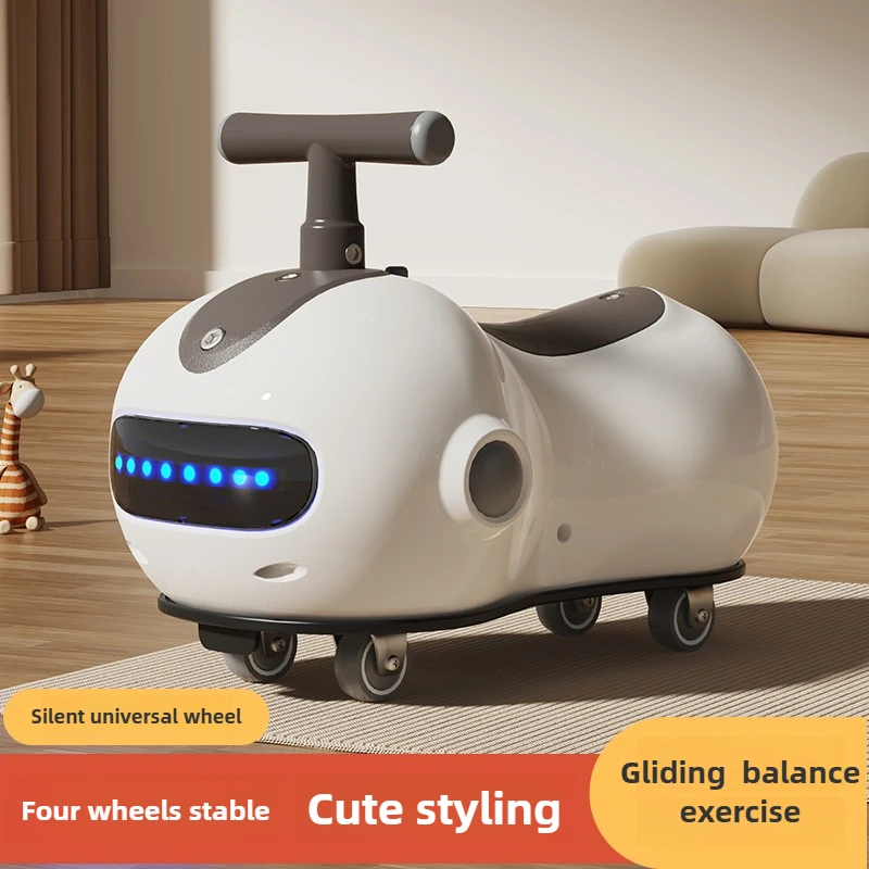 Baby Peanut Twist Car Infant Scooter Walker with Sound Light Silent Wheel Outdoor Ride on Toy Car Balance Training Birthday Gift
Baby Peanut Twist Car Infant Scooter Walker with Sound Light Silent Wheel Outdoor Ride on Toy Car Balance Training Birthday Gift