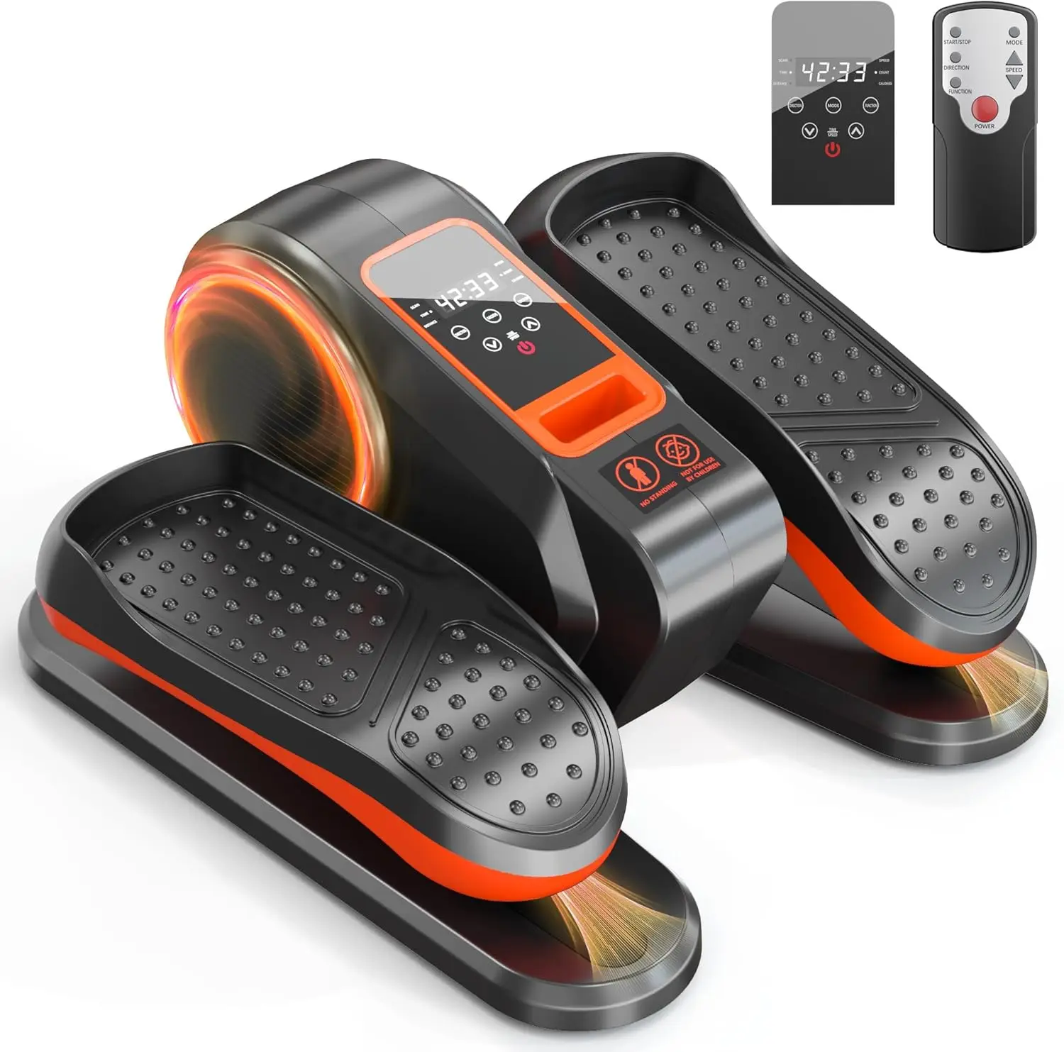 Under Desk Elliptical Machine,Seated Pedal Exerciser for Senior,12 Adjustable Speeds Portable bidirectional Ellipse Exerciser,El
Under Desk Elliptical Machine,Seated Pedal Exerciser for Senior,12 Adjustable Speeds Portable bidirectional Ellipse Exerciser,El