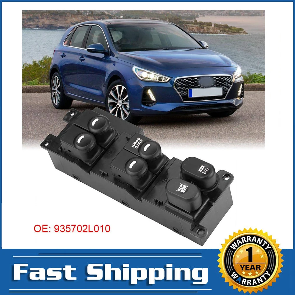for Hyundai i30 i30cw 2008-2011 Electric Power Window Master Control Switch Regulator Button LHD RHD Console Button 93570-2L010
for Hyundai i30 i30cw 2008-2011 Electric Power Window Master Control Switch Regulator Button LHD RHD Console Button 93570-2L010
