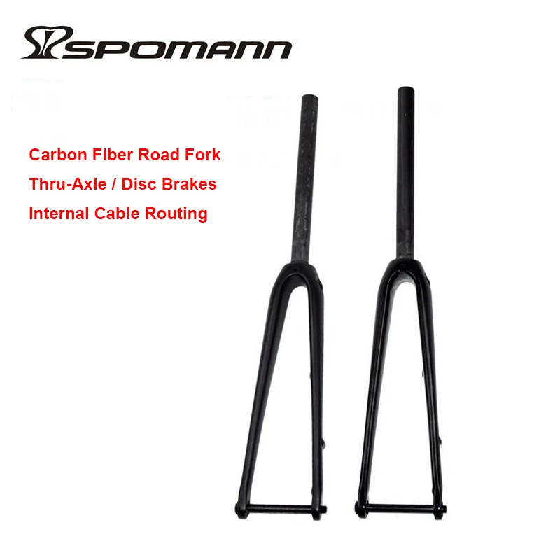 Ultralight Carbon Road Bike Fork 700C Rigid Flat Mount Disc Brake Thru Axle Straight Tube UD Internal Cable Routing Front Fork
Ultralight Carbon Road Bike Fork 700C Rigid Flat Mount Disc Brake Thru Axle Straight Tube UD Internal Cable Routing Front Fork