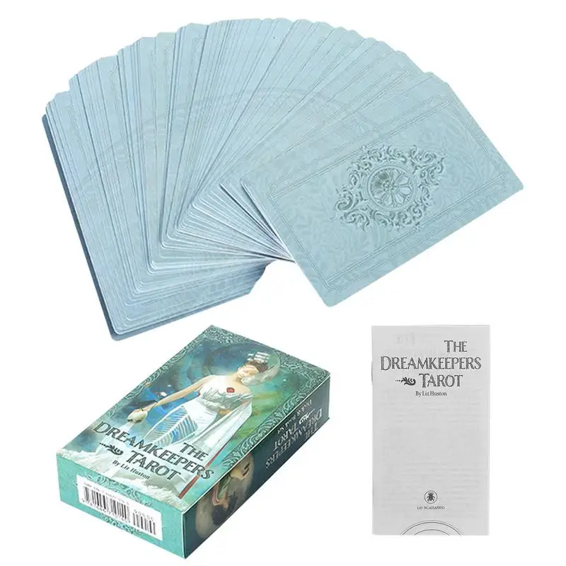12*7cm The Dreamkeepers Tarot Cards 78 Card Board Game Cards Mysterious Divination Deck Family Party Games Vintage Color Cards
12*7cm The Dreamkeepers Tarot Cards 78 Card Board Game Cards Mysterious Divination Deck Family Party Games Vintage Color Cards