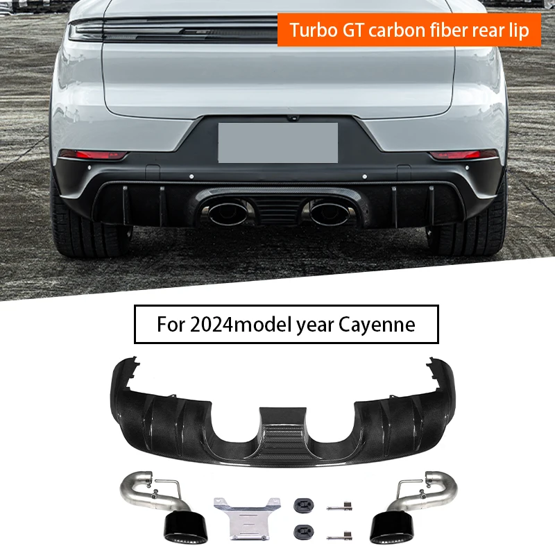 Задняя губа из углеродного волокна для Porsche Cayenne 9Y0.2 2024-up Turbo GT
Задняя губа из углеродного волокна для Porsche Cayenne 9Y0.2 2024-up Turbo GT