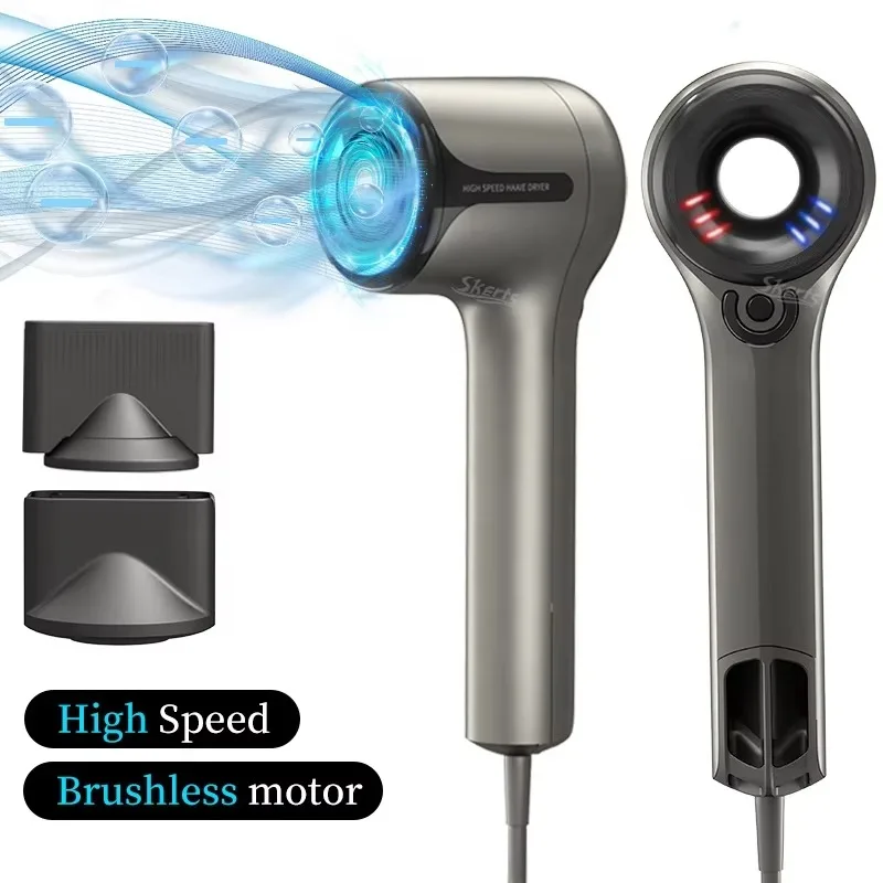 High Speed Brushless Motor Premium Strong Wind Leafless Ionic Manufacturer Million Negative Ionic Dryer
High Speed Brushless Motor Premium Strong Wind Leafless Ionic Manufacturer Million Negative Ionic Dryer