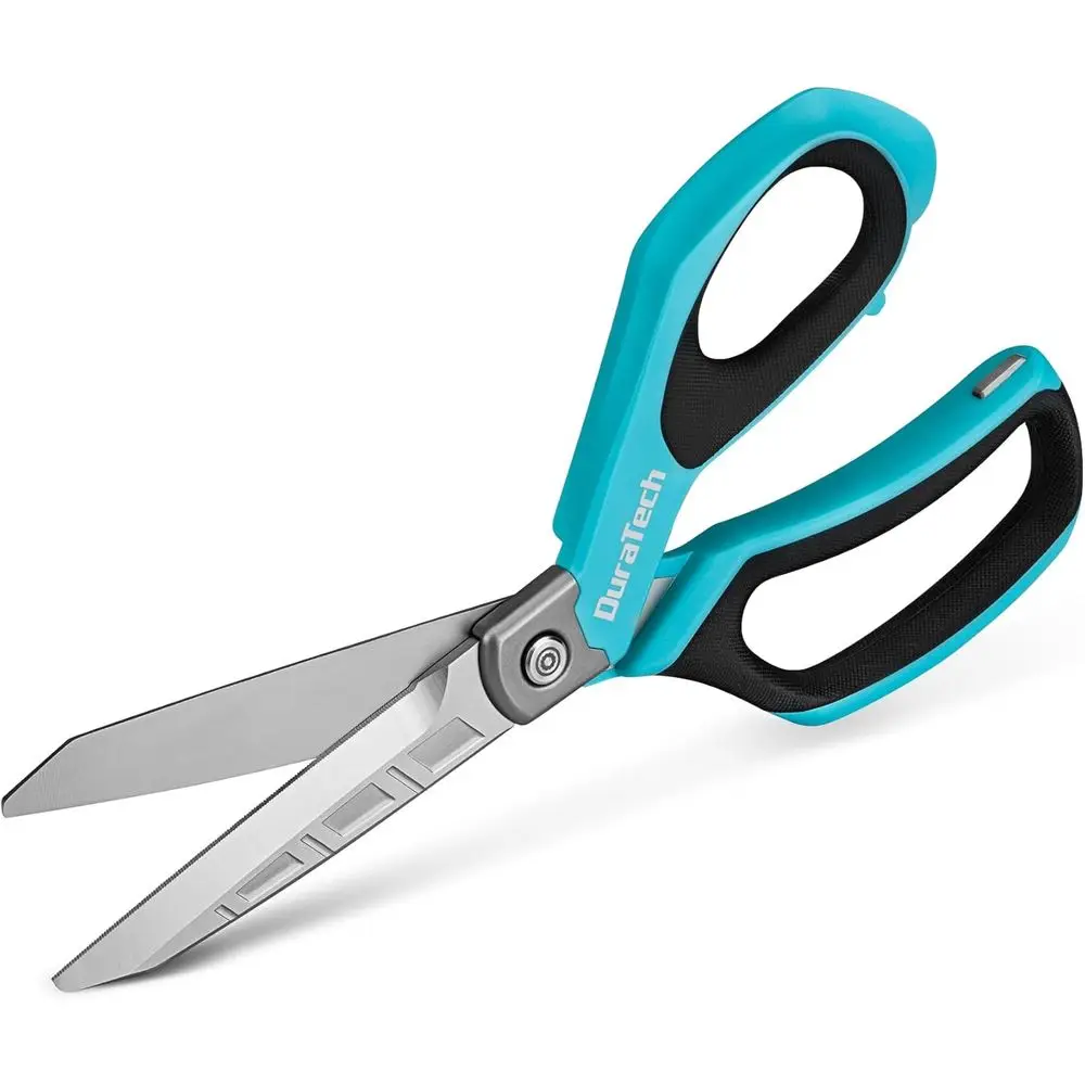10-Inch Heavy-Duty Stainless Steel Scissors with Ergonomic Grip for Industrial, Carpet, Leather, Fabric, and Home Use
10-Inch Heavy-Duty Stainless Steel Scissors with Ergonomic Grip for Industrial, Carpet, Leather, Fabric, and Home Use