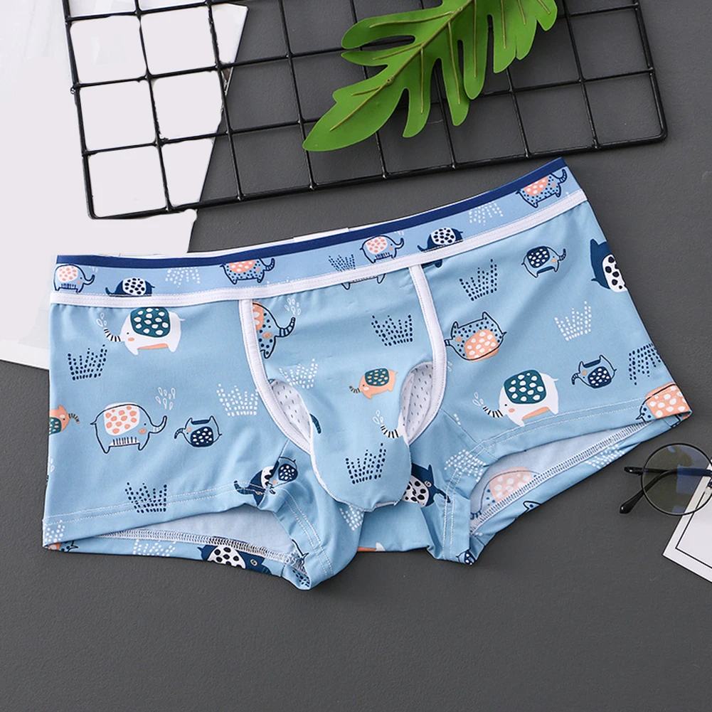 Sexy Men Print Boxershorts Mid-Rise Elephant Nose Underwear Boxer Briefs Sheath Cover-Up Gay Sissy Pouch Shorts Male Underpants
Sexy Men Print Boxershorts Mid-Rise Elephant Nose Underwear Boxer Briefs Sheath Cover-Up Gay Sissy Pouch Shorts Male Underpants