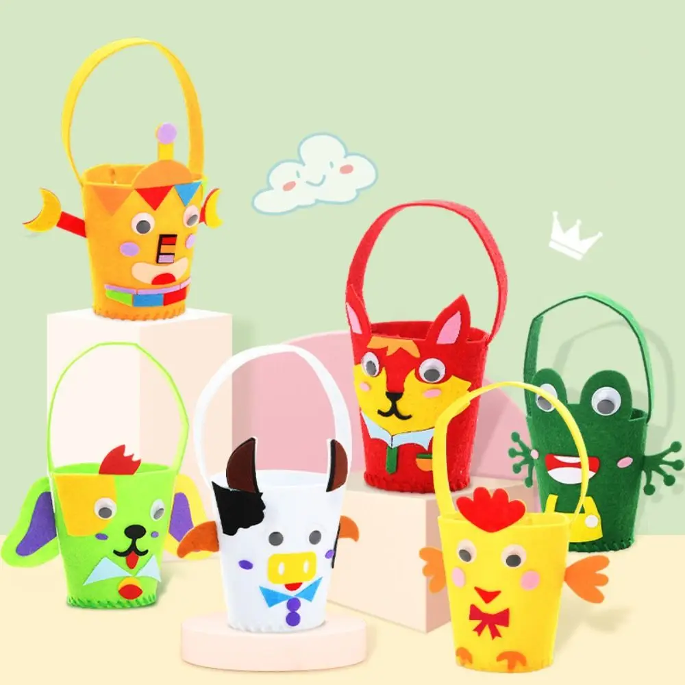 Storage Bucket Non-Woven Fabric DIY Handbag Non-Woven Fabric Animal Kids Educational Toys Colorful DIY Material
Storage Bucket Non-Woven Fabric DIY Handbag Non-Woven Fabric Animal Kids Educational Toys Colorful DIY Material