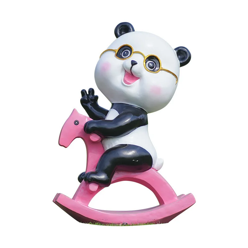 cartoon panda, sculpture fiberglass, Meichen decoration shopping mall, store kindergarten scenic spot, lawn animal ornament
cartoon panda, sculpture fiberglass, Meichen decoration shopping mall, store kindergarten scenic spot, lawn animal ornament