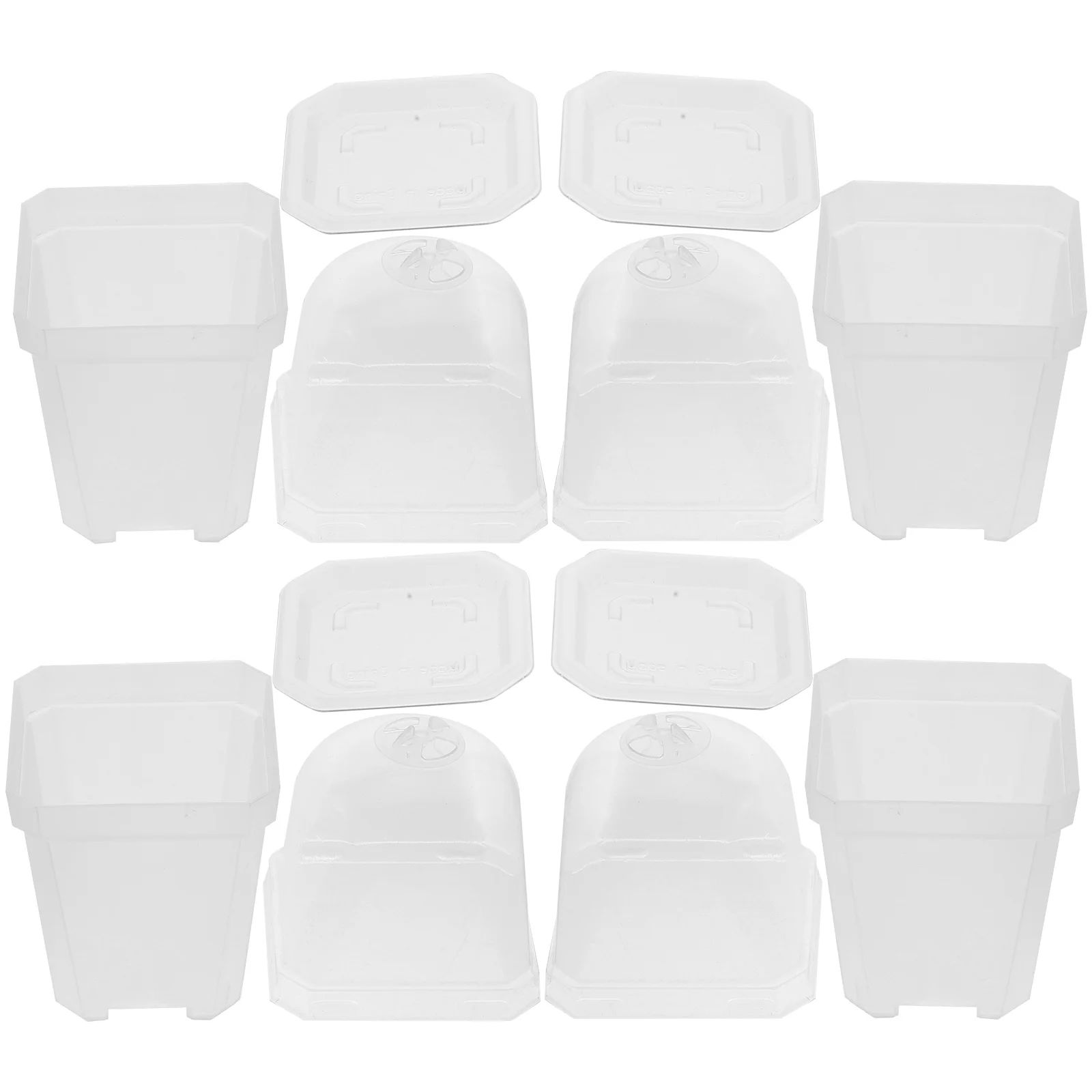 10pcs Plastic Flowerpotslightweight Succulent Planter Plant Containers For Home Balcony Nursery Pots Flower
10pcs Plastic Flowerpotslightweight Succulent Planter Plant Containers For Home Balcony Nursery Pots Flower