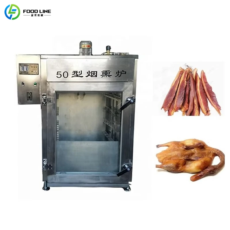 Customized Full Automatic Smoker Oven Intelligent Smoking Equipment Multifunctional Smoking Machine for Fish Seafood Smoking
Customized Full Automatic Smoker Oven Intelligent Smoking Equipment Multifunctional Smoking Machine for Fish Seafood Smoking
