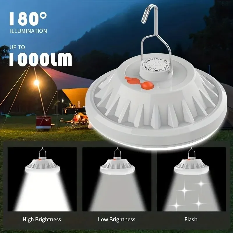 Rechargeable LED Camping Light - High Lumen, Waterproof, 3 Lighting Modes - Hiking and Outdoor Lighting Survival kit
Rechargeable LED Camping Light - High Lumen, Waterproof, 3 Lighting Modes - Hiking and Outdoor Lighting Survival kit