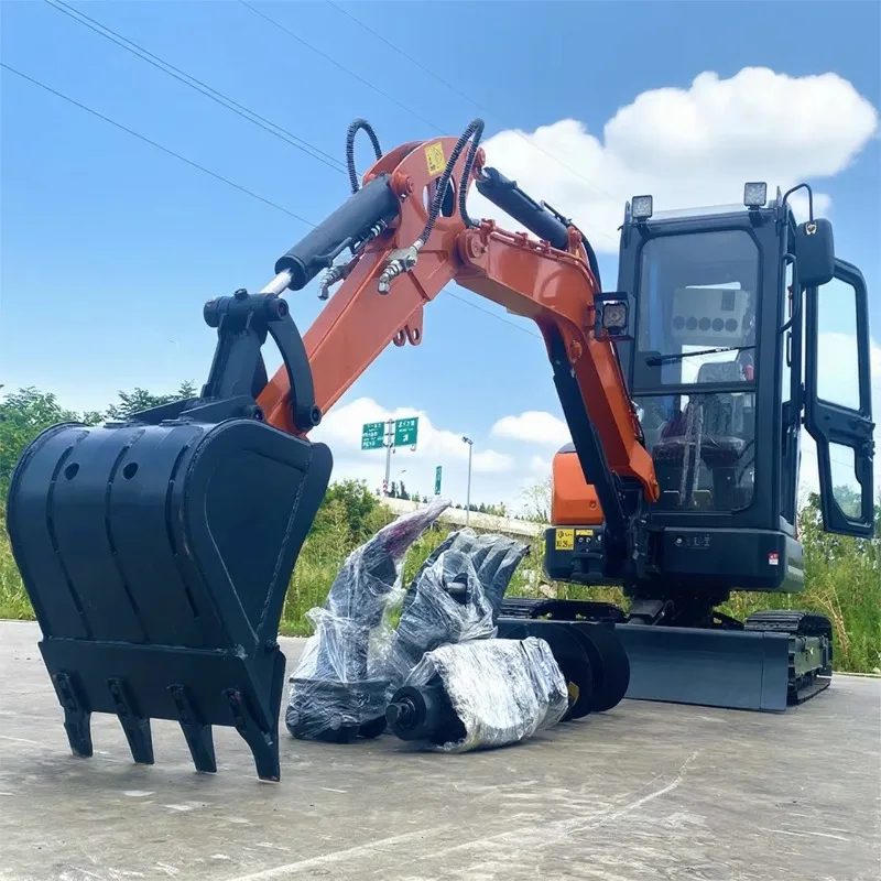 YG Chinese Factory Mini Excavator 3.5 Ton China Mini Digger Micro Bagger 1ton 2ton Fast Delivery Mini Excavator Excavadora Machi
YG Chinese Factory Mini Excavator 3.5 Ton China Mini Digger Micro Bagger 1ton 2ton Fast Delivery Mini Excavator Excavadora Machi