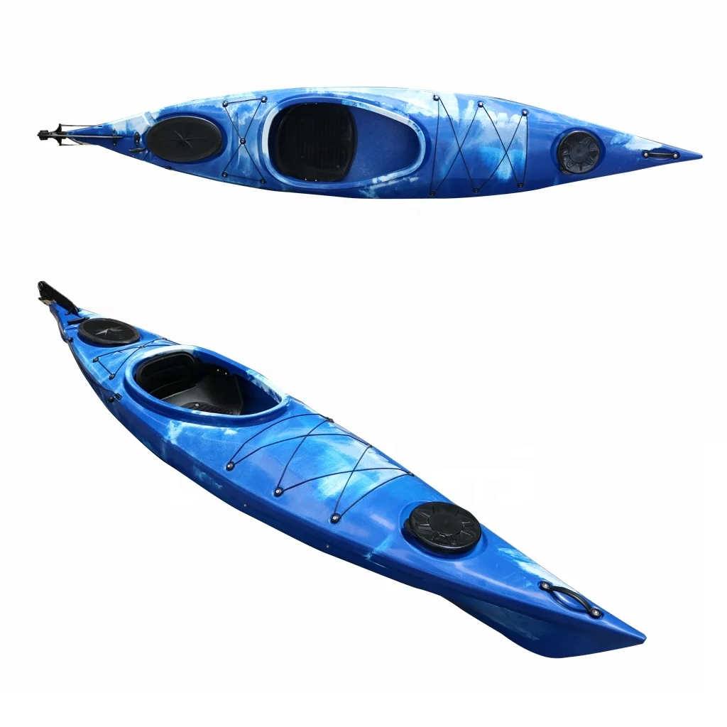 Vicking Lldpe Plastic Nice Price 11.5 FT Single Person Sit In Sea Ocean Kayak With Rudder System
Vicking Lldpe Plastic Nice Price 11.5 FT Single Person Sit In Sea Ocean Kayak With Rudder System
