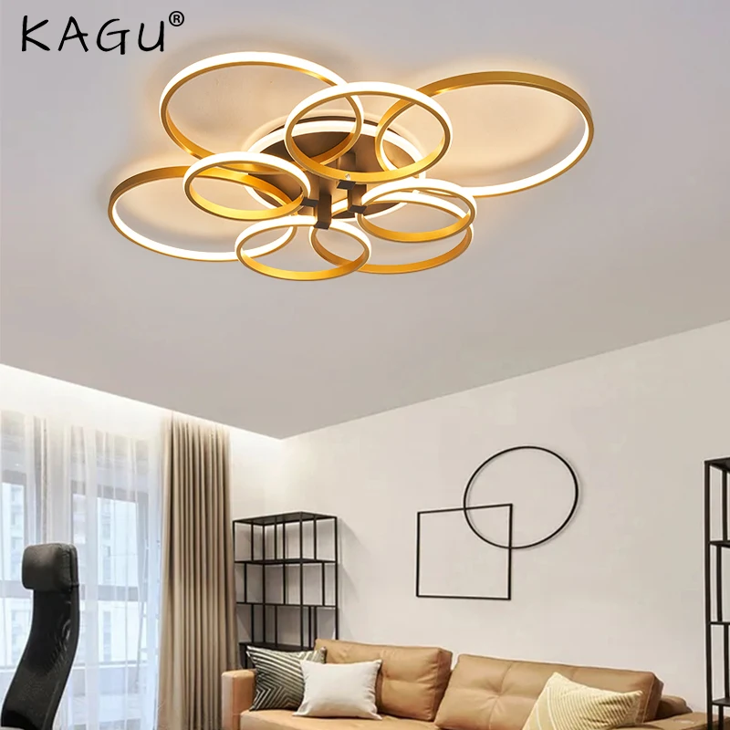 KAGU Smart Home Branched Aluminum Modern Led Ceiling Lights For Living Room Bedroom 85-265V Gold Rectangle Ceiling Lamp Fixtures
KAGU Smart Home Branched Aluminum Modern Led Ceiling Lights For Living Room Bedroom 85-265V Gold Rectangle Ceiling Lamp Fixtures