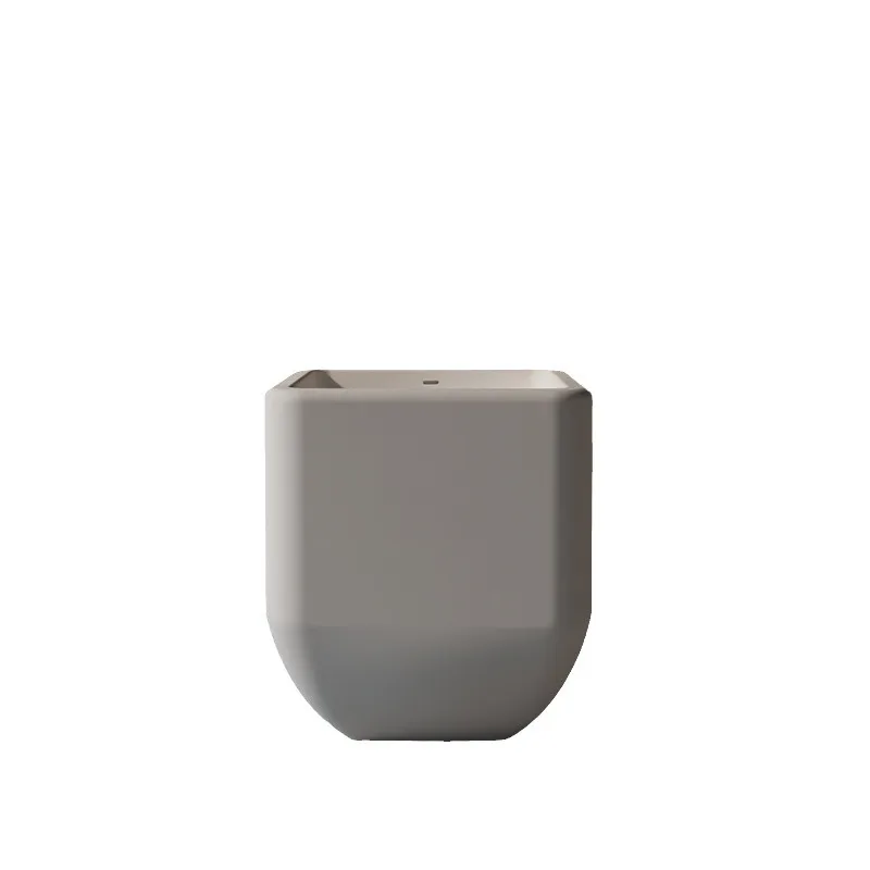 Artificial stone column basin special-shaped mini small apartment bathroom wash basin
Artificial stone column basin special-shaped mini small apartment bathroom wash basin
