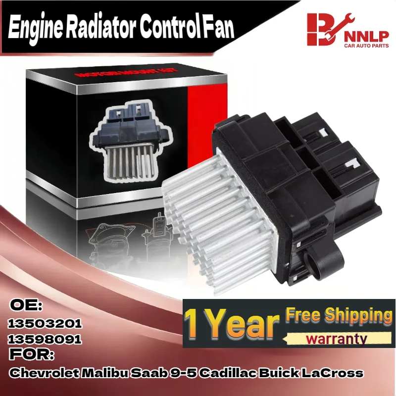 Резистор двигателя вентилятора для Chevrolet Malibu Saab 9-5 Cadillac Buick LaCross 13503201
Резистор двигателя вентилятора для Chevrolet Malibu Saab 9-5 Cadillac Buick LaCross 13503201